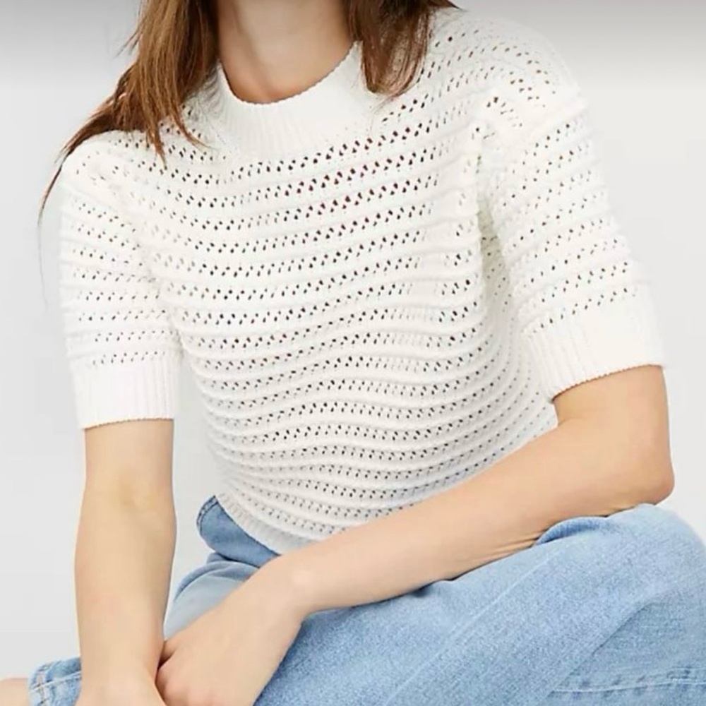 NWT Ann Taylor Stitchy Sweater